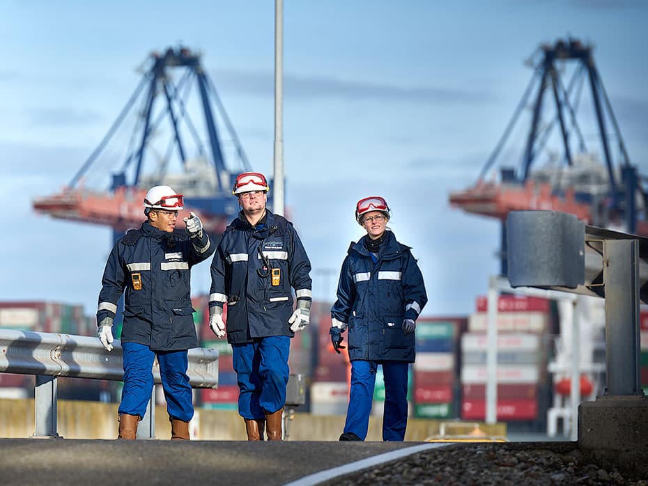 industriele fotoreportage rotterdamse haven