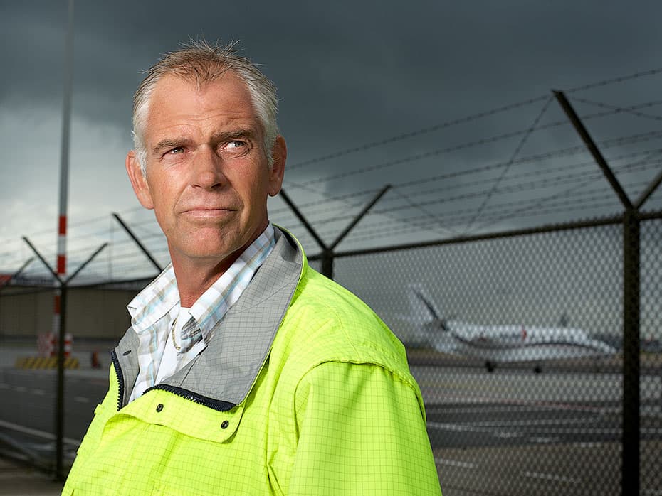 schiphol redactionele portretfotografie